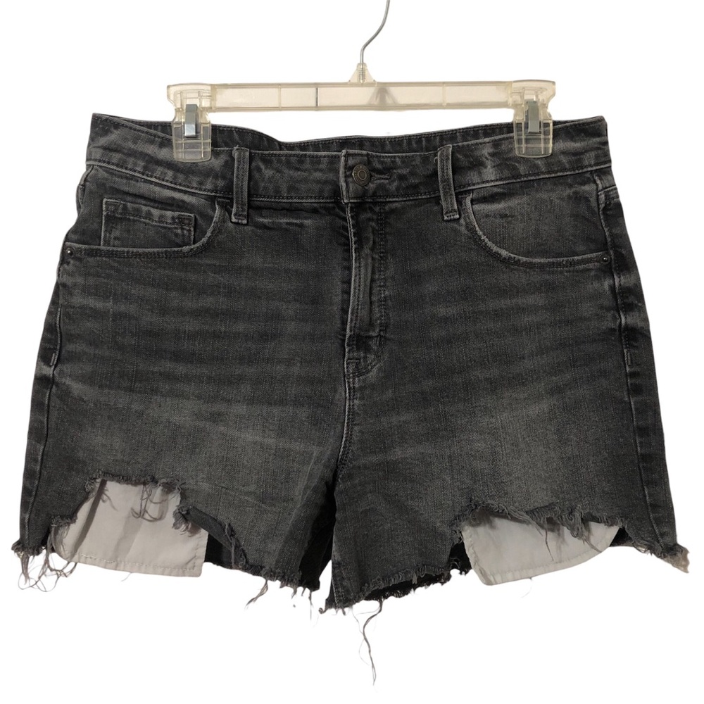 Old Navy high rise cut off denim shorts size 12